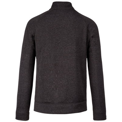 Men's full zip heather jacket